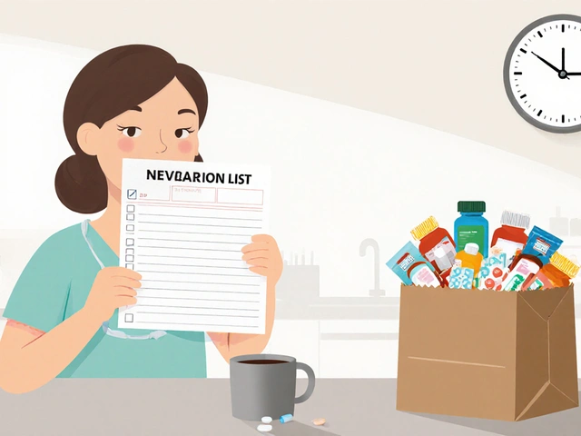 How to Organize a Medication List for Caregivers and Family