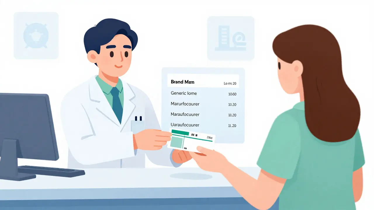 Documentation Requirements for Recording Generic Substitution Decisions in Pharmacy Practice