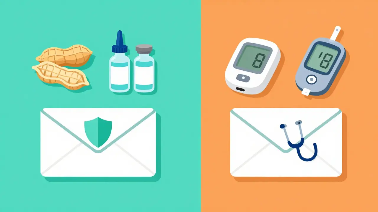 Split view of food and medical device safety subscriptions