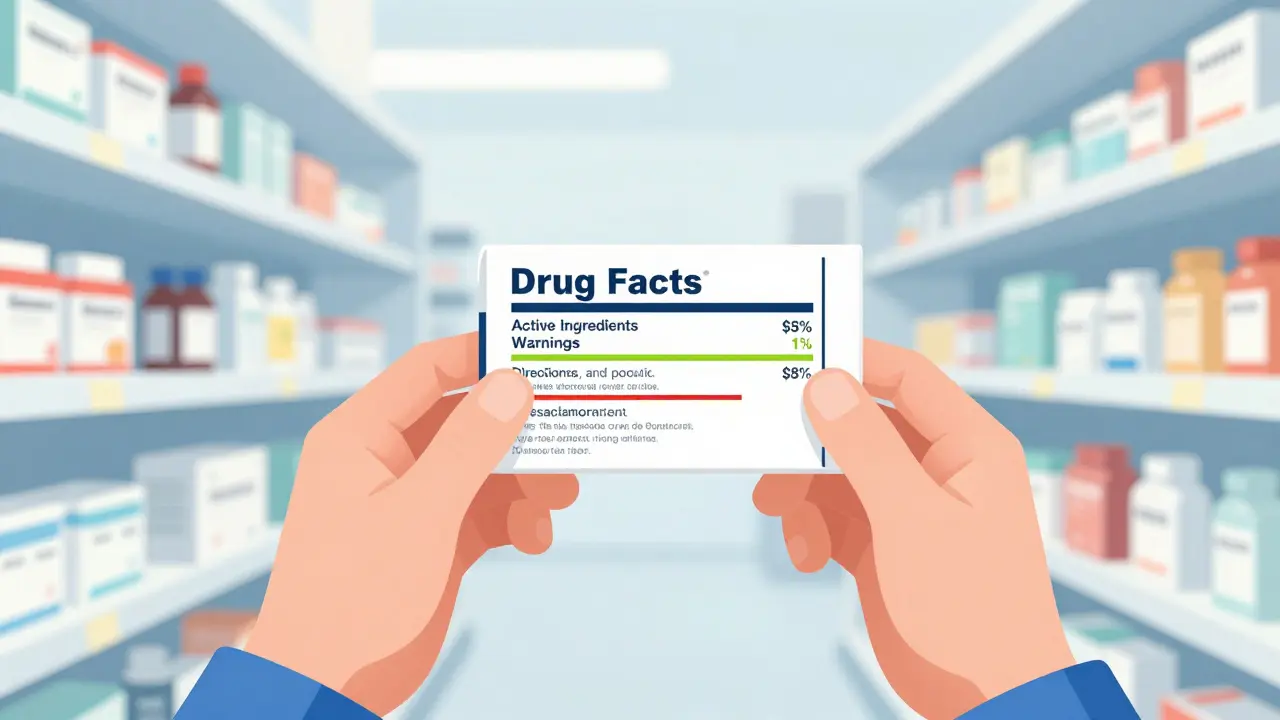 OTC Drug Facts Labels: What to Look For and How to Use Them